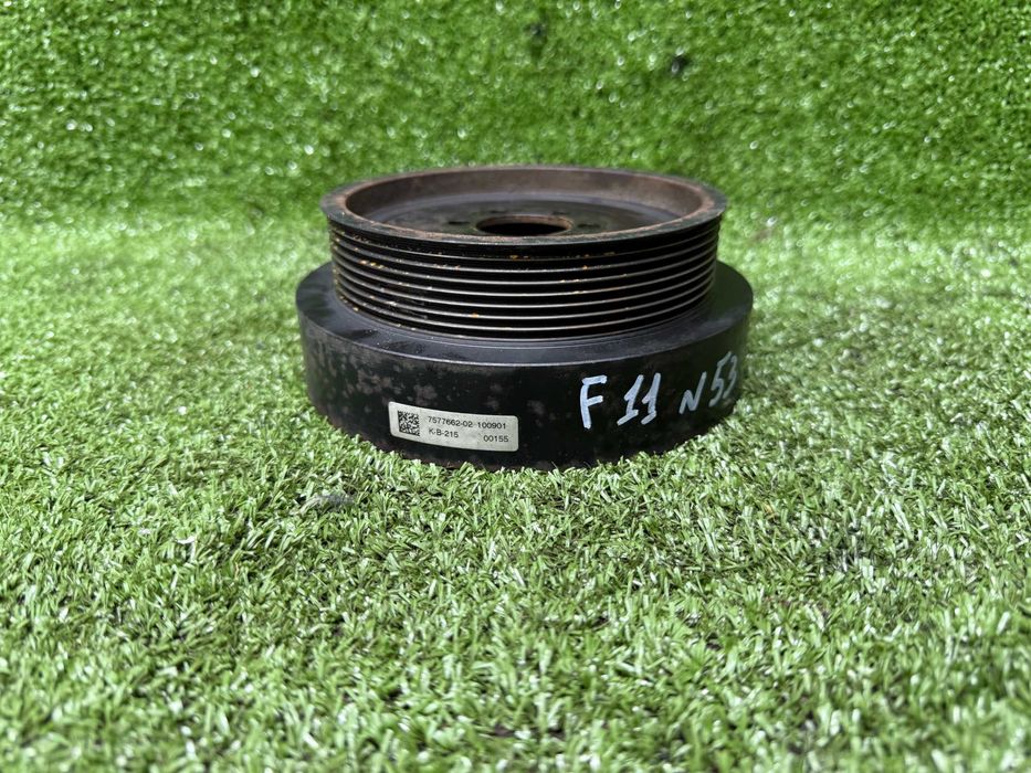 Шків колінвала bmw f10 f11 N53 N47 демпферний шків колінвала Розборка