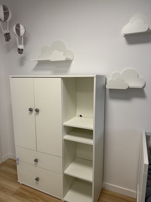 Szafka biała Vihals Ikea 105x37x140cm