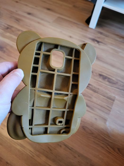 Etui case gumowe Miś