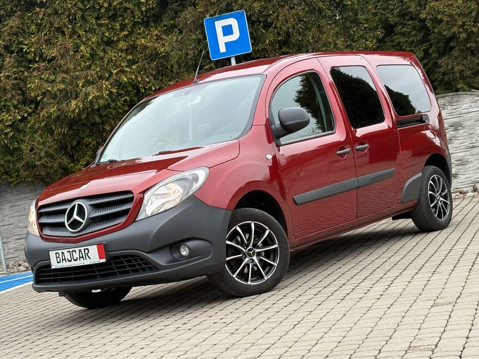 Mercedes-Benz Citan Serwisowany * Bezwypadkowy * Oryg. Przebieg * Klimatyzacja * Max Długi