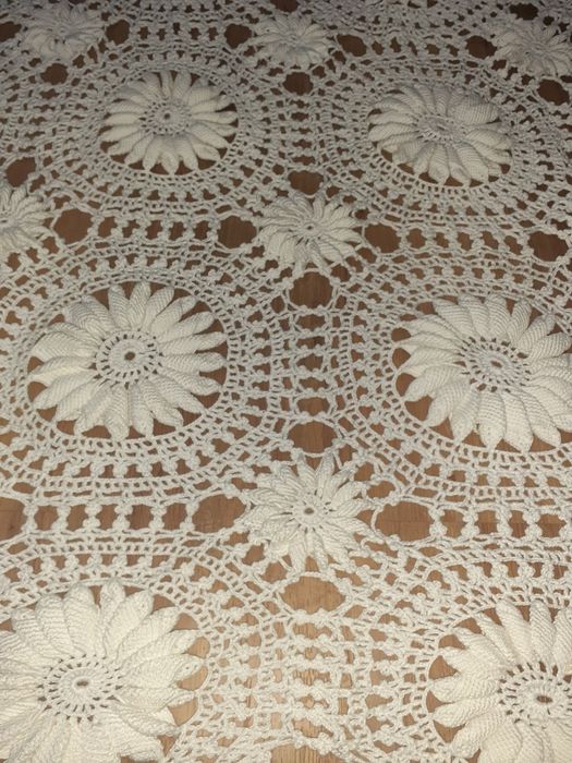 Colcha de renda 170x230cm