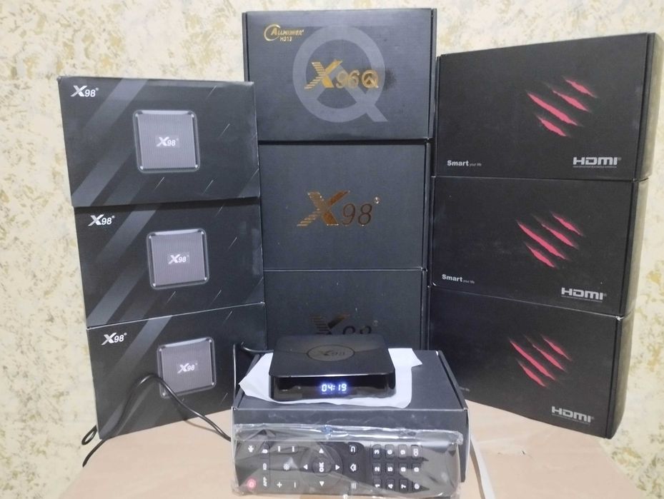 Смарт бокс приставка Smart box TV на будь-який смак