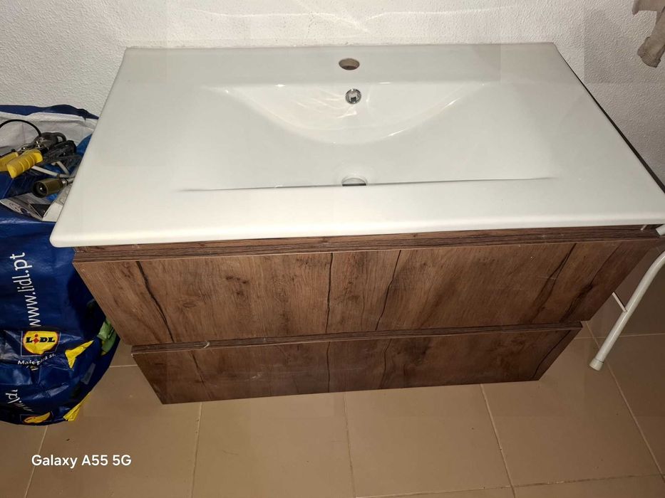 Lavatório e movel wc