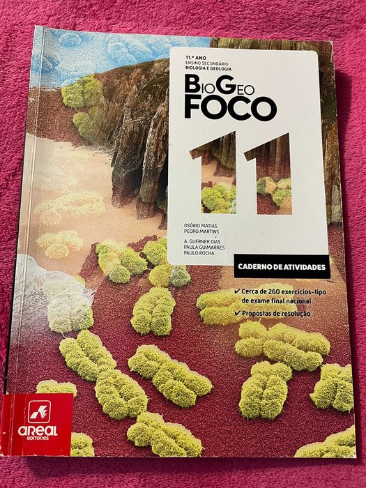 2 cadernos atividades - biologia 12 e 11 anos