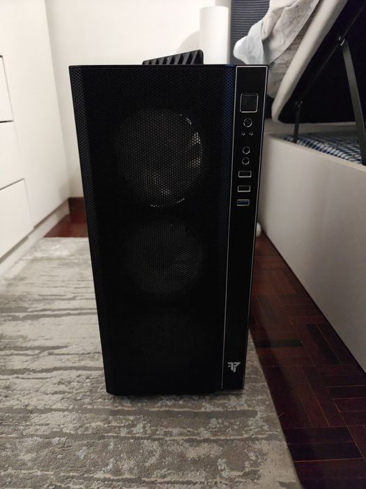 Caixa de Computador Tempest Airflow Umbra RGB ATX Preta