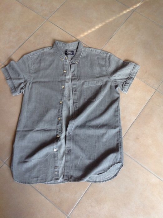 Koszula Pull and Bear krótki rękaw