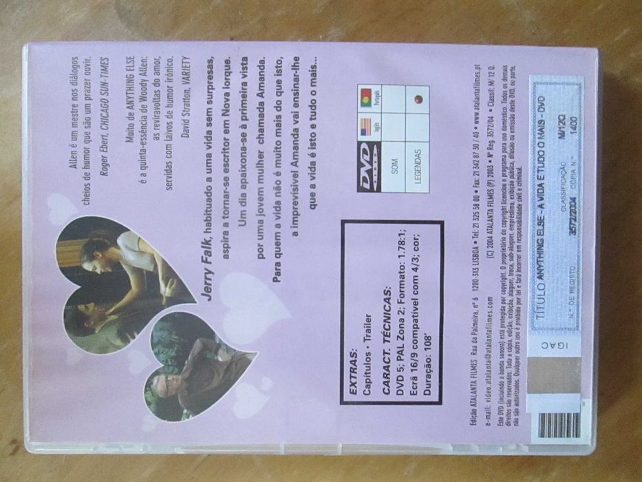 Anything Else - A Vida e Tudo o Mais, Woody Allen, Christina Ricci