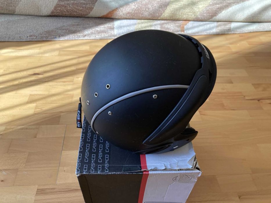 Kask narciarski snowboardowy CASCO Powder 2 Zielony Mat S/M 56-59 cm