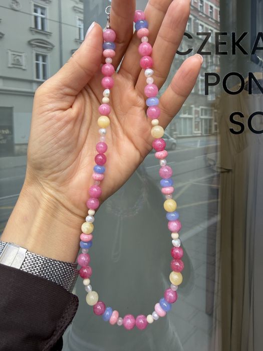 Naszyjnik handmade mulitikolor