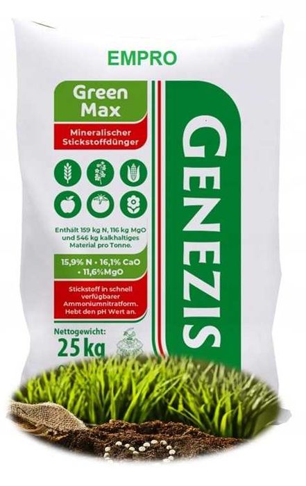 Saletra wapniowa Green Max, Saletra wapniowa ilość 24 kg