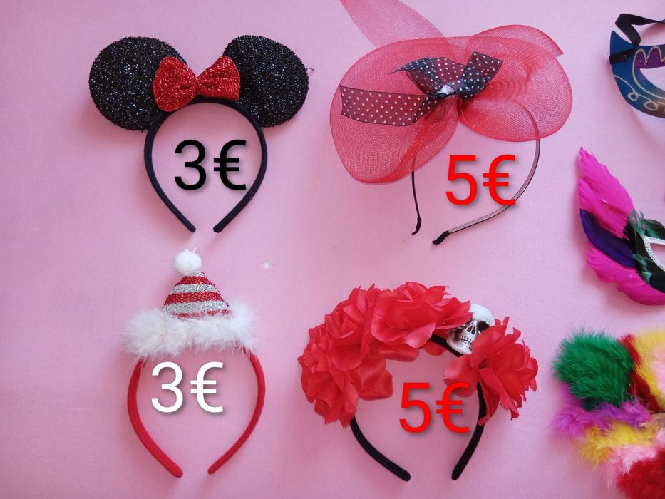 Carnaval: mascarase bandoletes, preços fotos