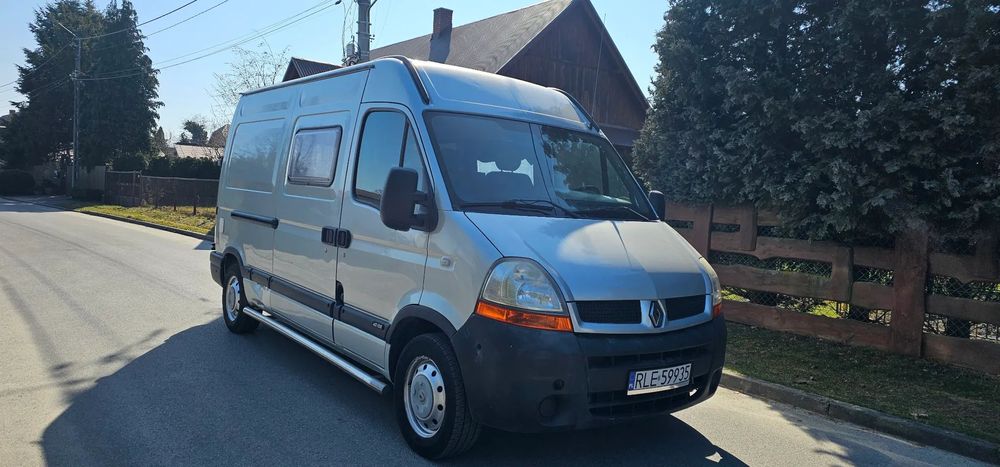 Renault Master II  KAMPER -Klimatyzacja , Automat , Panele fotowoltaiczne, 3 Osobowy