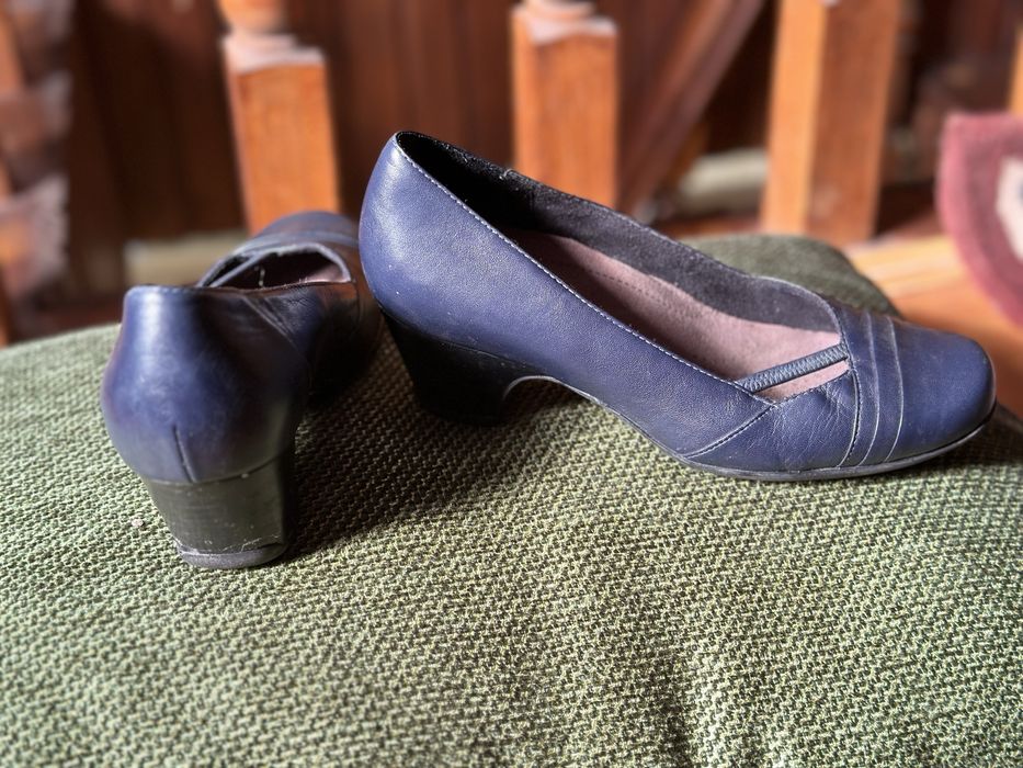 Туфлі Clarks шкіряні