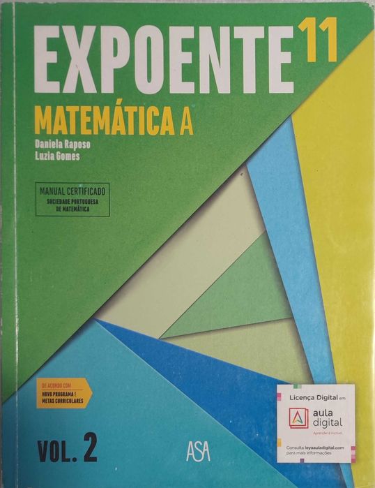 Expoente 11 - Manuais e caderno de Exercícios e Testes