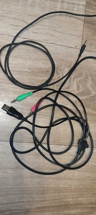 Гарнітура ігрова Навушники HyperX Cloud Stinger HX-HSCS-BK, Hoco ESD06