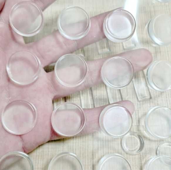 Odbojnik przyklejany ochraniacz mebli drzwi 3 cm