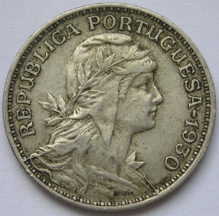 Portugalia 50 centavos 1930