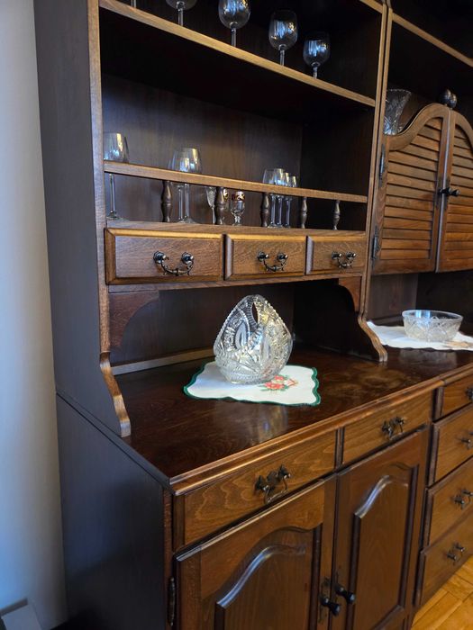 Meblościanka z litego dębu