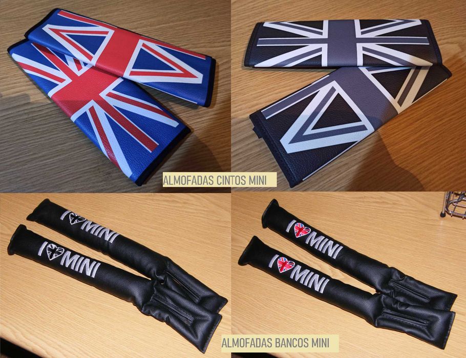 Símbolos MINI Cooper | Acessórios | Almofadas | Capas | Pinos Porta