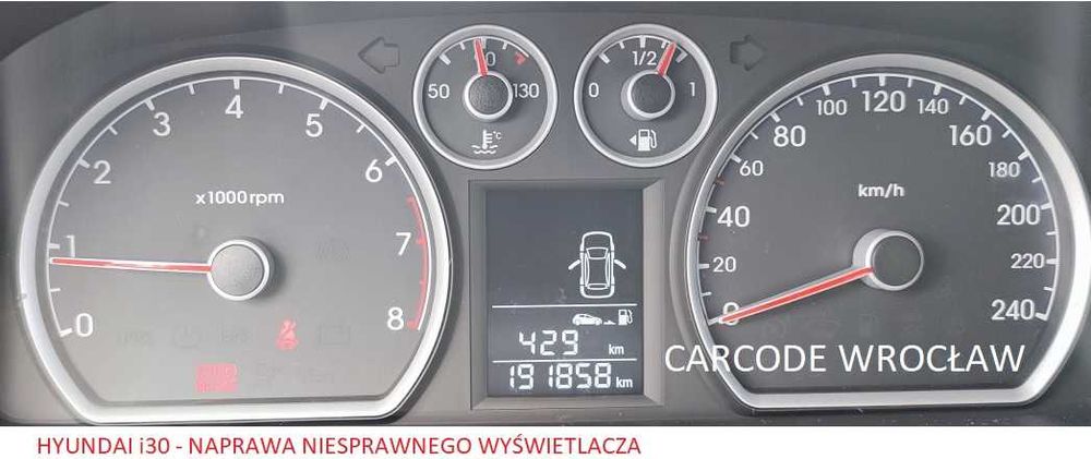 Naprawa liczników - zegarów samochodowych - Wrocław