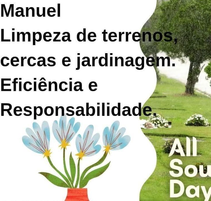 Faço limpezas de terreno