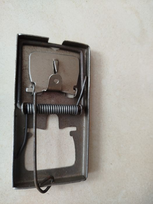 Łapka na myszy solidna gruba blacha 5szt