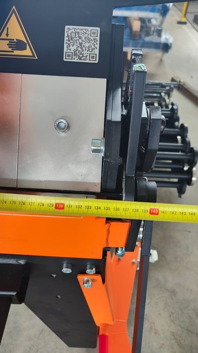 Giętarka segmentowa 130cm Zaginarka dekarska segmentowa Zginarka S125