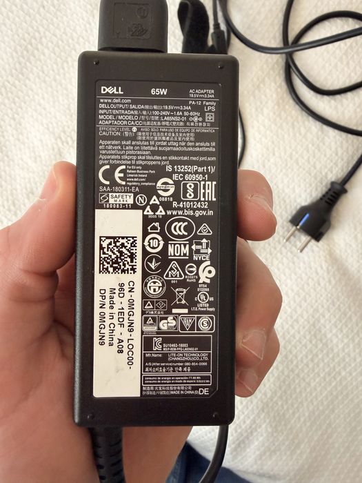 Carregador DELL 65w
