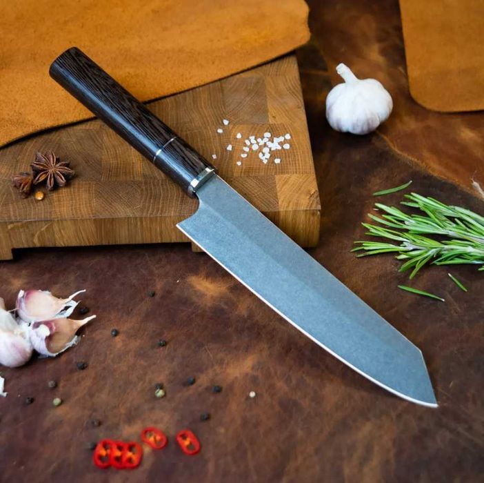 Японський ніж дамаск ручної роботи, для суші, сашимі, філе суши.