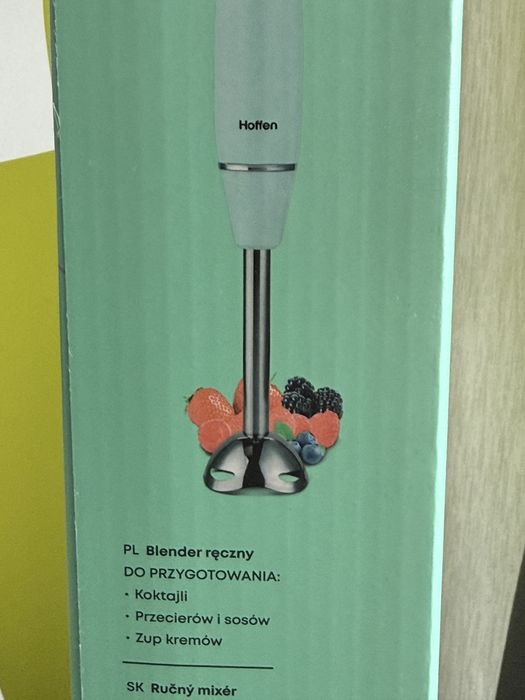 Blender 600 watt, Blękitny, nowy, Wrocław, 3 lata gwar