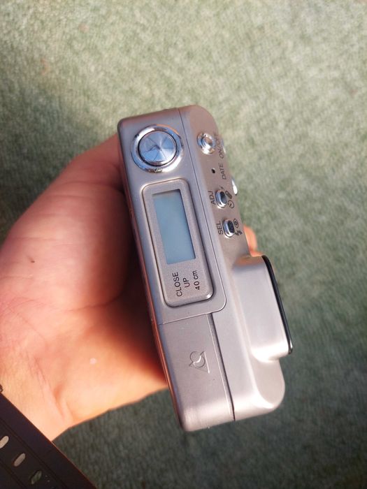 câmara antiga funcionando
usando filme