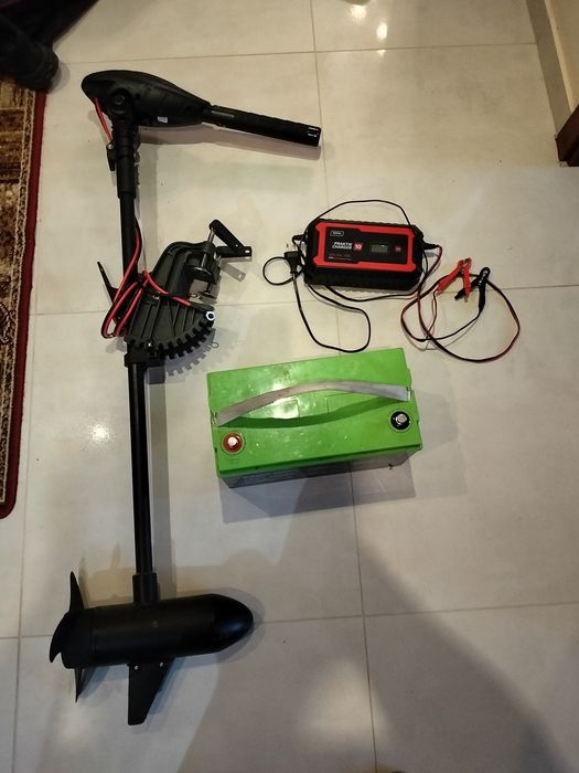 Silnik Haswing Osapian 55 lbs/12 v Trolling Motor + akumulator