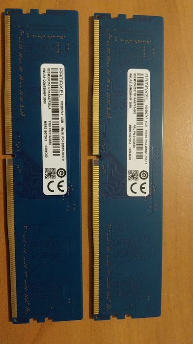 Pamięć RAM DDR4 Ramaxel 8GB (2x4GB) 2666MHz DIMM PC4-2666V Lenovo OEM