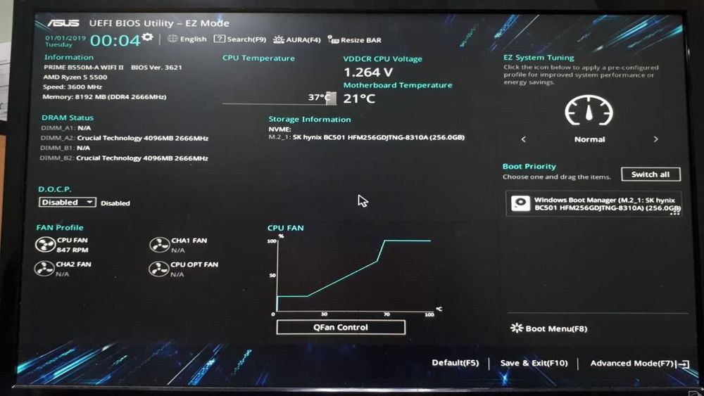 Материнська плата Asus PRIME B550M-A WIFI II