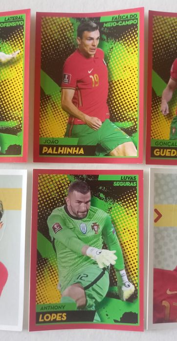 Conjunto 8 cromos Fome de vencer