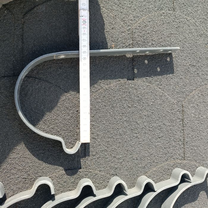 Hak rynnowy grafit nowe