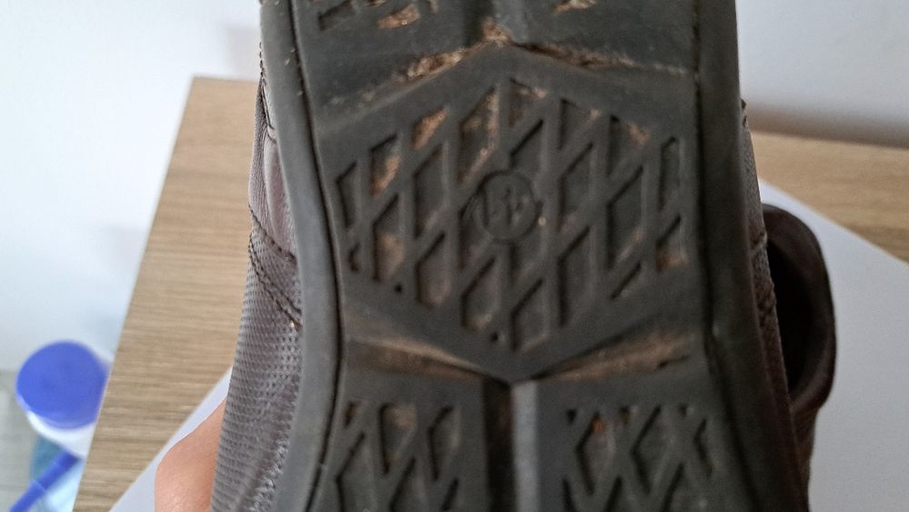 Buty półbuty męskie lasocki brązowe 41