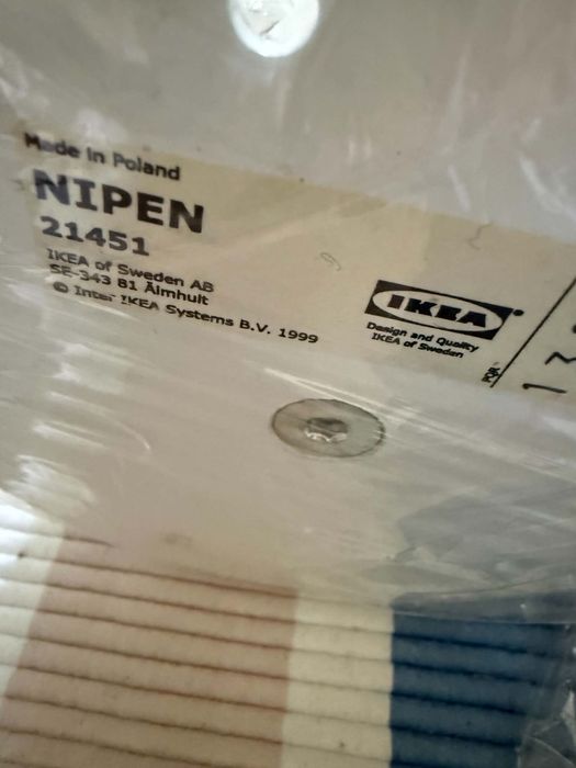Biurko stolik blat toaletka linnmon ikea z nogami nipen