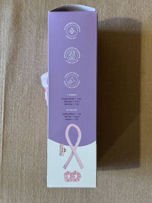 Мʼякі бігуді-стрічка.