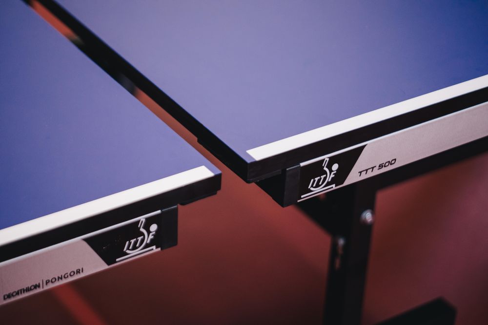 MESA DE PING PONG EM CLUBE TTT 500 certificada ITTF