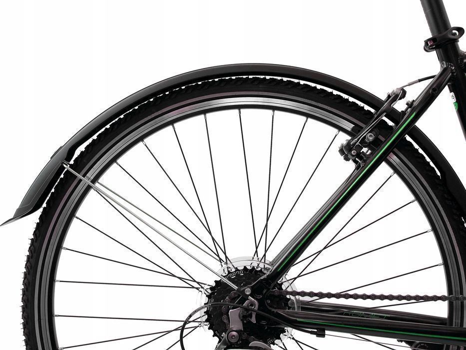 Simpla Ubiquit SDL 28" 50mm błotniki rowerowe pełne chlapacze wspornik
