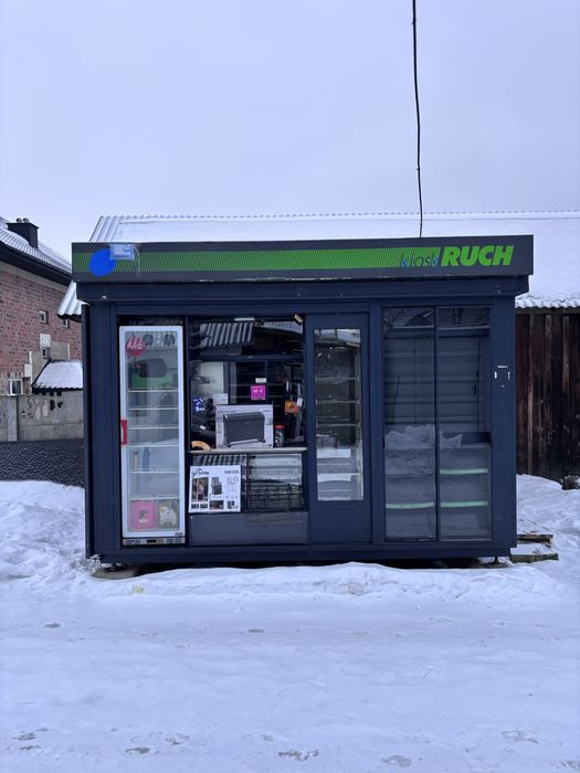 Kiosk pawilon Handlowy kontener budka domek