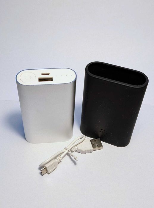 Powerbank Xiaomi 5200 mAh mały kieszonkowy kabel - etui gratis!