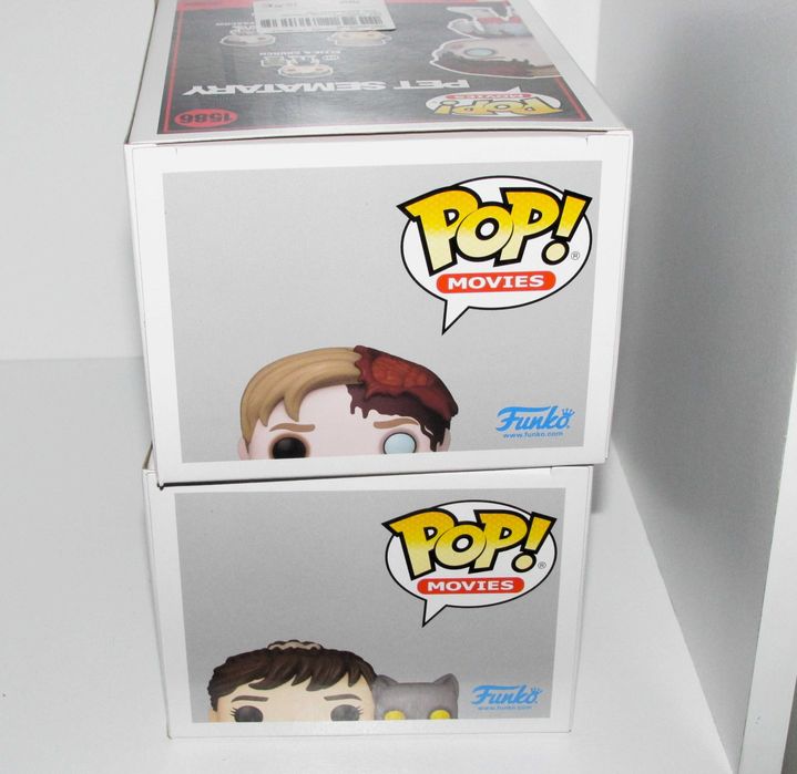 Pet Sematary Ellie & Church + Victor Pascow Funko Pop!