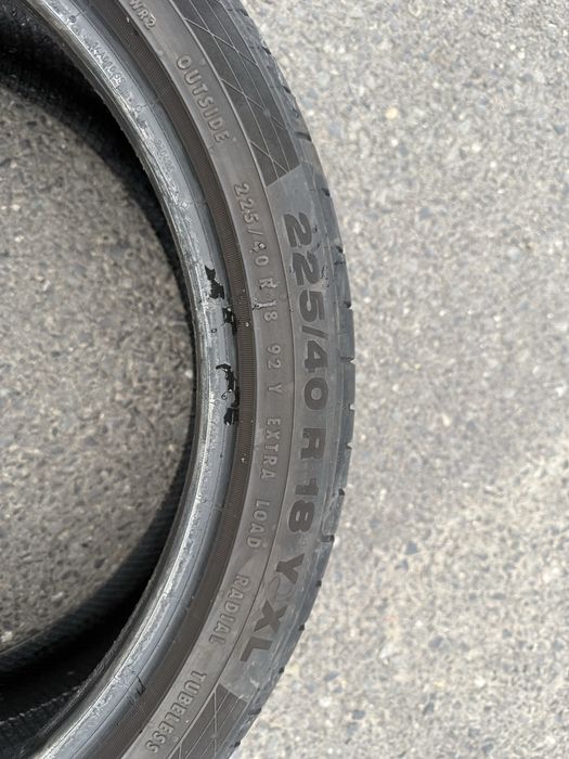 Літня резина Continental 225/40 R18