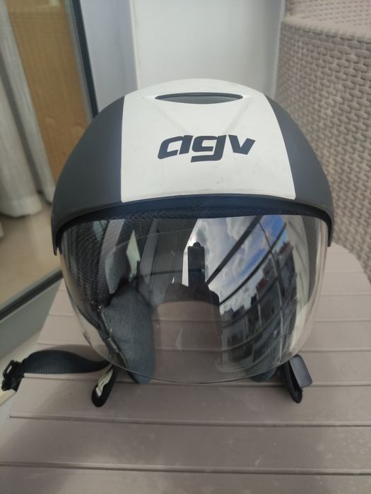 Capacete moto AVG tamanho XS (novo)