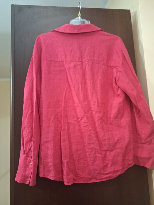 Fuksja koszula ZARA