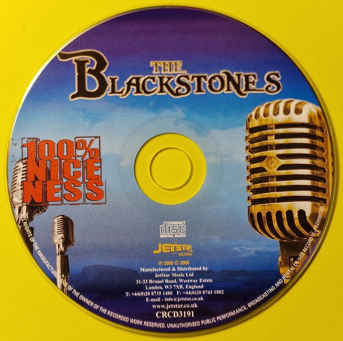 The Blackstones - 100% Niceness (CD, 2008)