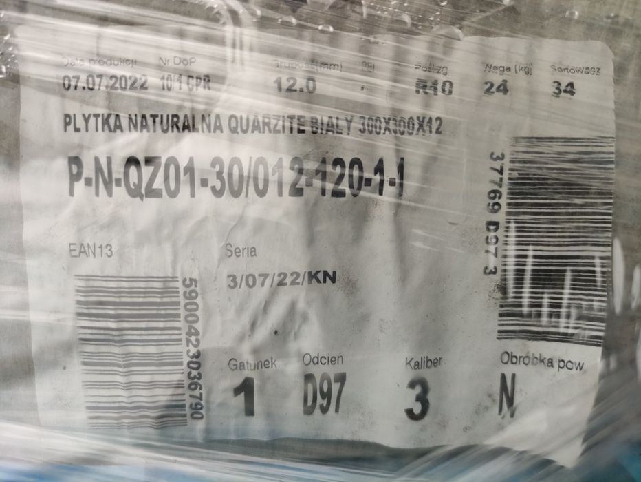 Nowe grube płytki gresowe QZ01 30X30 12MM gatunek 1 NOVA GALA