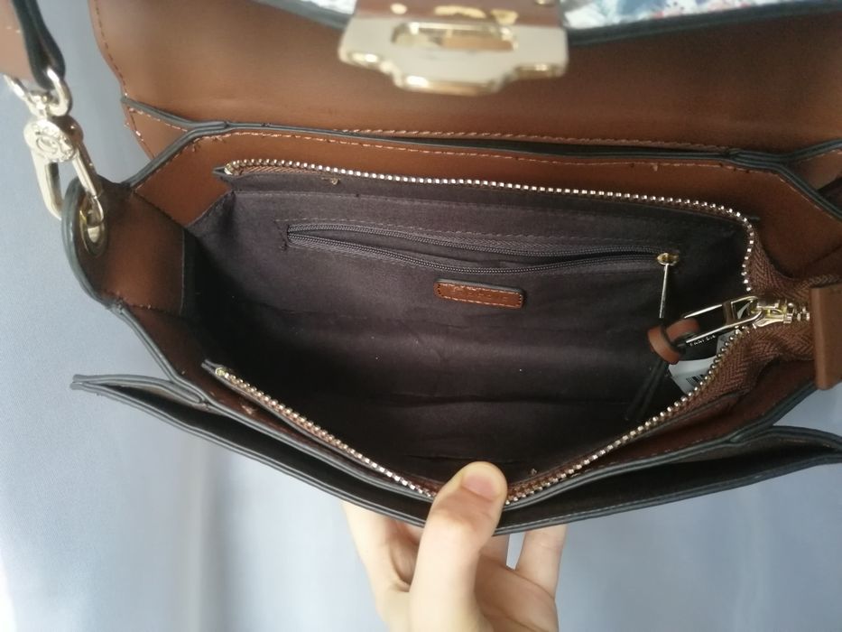 Bolsa tiracolo com estampa de flores Parfois